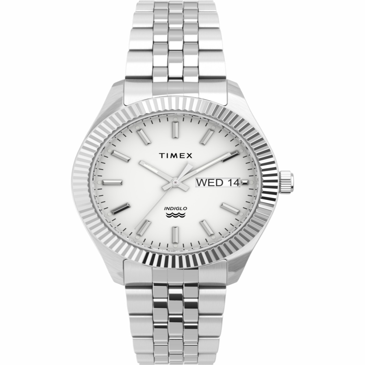 Timex Legacy Boyfriend 36mm Stainless Steel Bracelet Watch