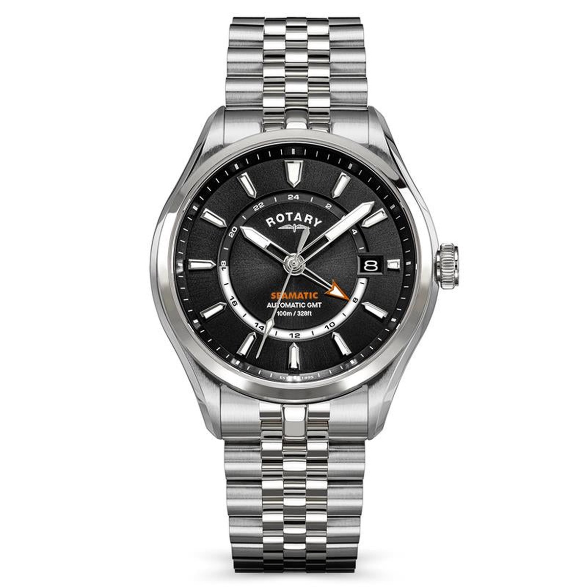 Rotary Seamatic 100 GMT Automatic