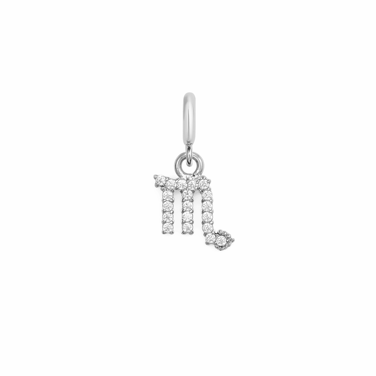 Zodiac Watch Charm Silver