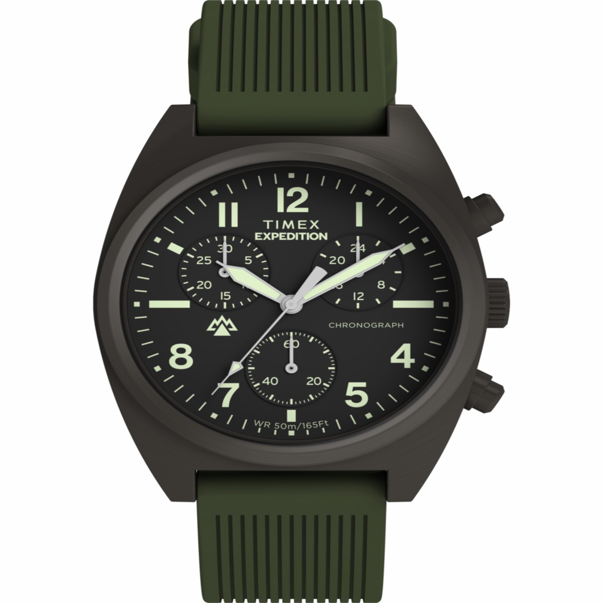 Expedition Capstone Chronograph 41mm Silicone Strap Watch