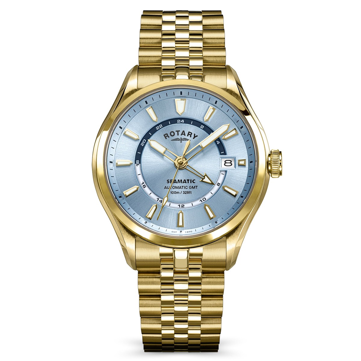 Rotary Seamatic 100 GMT Automatic